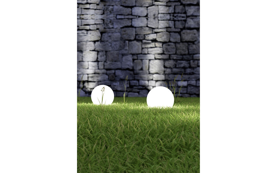 HLW LED LED Priklamp met Stekker - Trion Balino - E27 Fitting - Mat Zwart - Kunststof - Ø300