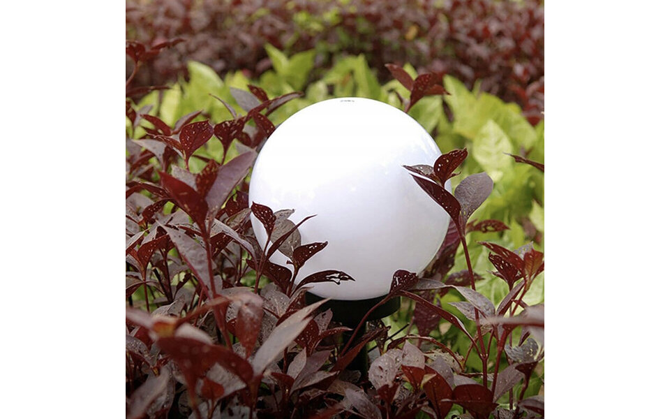 HLW LED LED Solar Bollen Priklamp - Tuinverlichting op Zonne-energie - Set 6 Stuks - Maxozo Torky - Mat Zwart - Kunststof