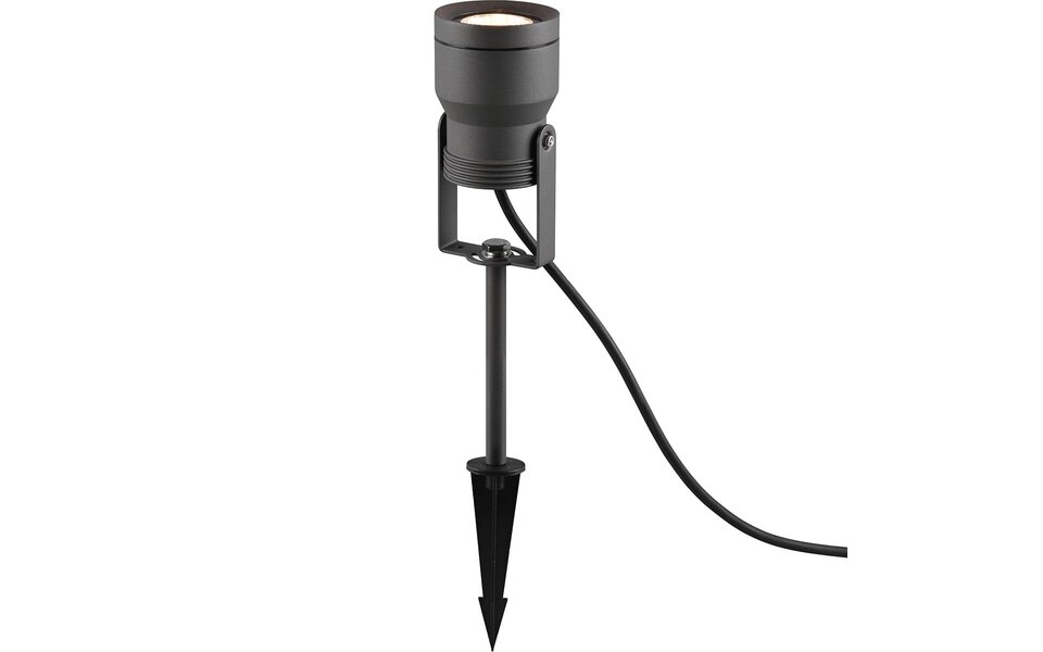 HLW LED Prikspot - Tuinverlichting - Trion Bera - 11W - Warm Wit 3000K - Waterdicht IP65 - Antraciet - Aluminium HLW LED Prikspot - Tuinverlichting - Trion Bera - 11W - Warm Wit 3000K - Waterdicht IP65 - Antraciet - Aluminium
