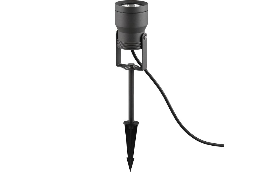 HLW LED Prikspot - Tuinverlichting - Trion Bera - 11W - Warm Wit 3000K - Waterdicht IP65 - Antraciet - Aluminium HLW LED Prikspot - Tuinverlichting - Trion Bera - 11W - Warm Wit 3000K - Waterdicht IP65 - Antraciet - Aluminium