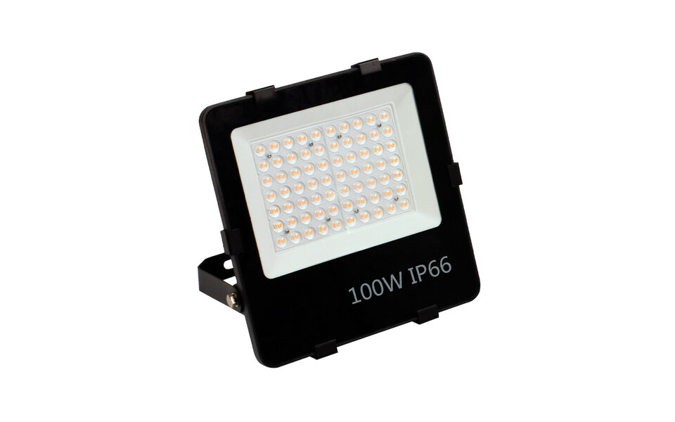 Sosen LED Breedstraler | 100W | 3000K | Dimbaar | IP66 | 150lm/W | Sosen | 90° | CRI >80