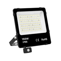 LED Flood Light | 150W | 4000K | PIR Sensor | IP66 | 150lm/W