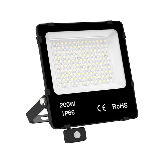 Sosen LED Breedstraler | 200W | 4000K | PIR Sensor | IP66 | 150lm/W | Lifud driver | 90° | CRI >80
