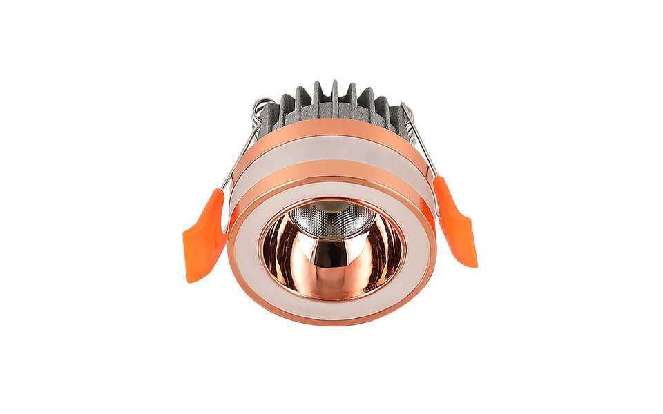 HLW LED HLW LED MABEL LED Inbouwspot | 5W | 4200K | IP20 | 450lm | Zwart | Ø50mm