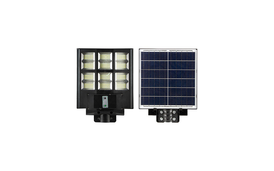 HLW LED HLW LED GRAND XL LED solar straatlamp | 600W | 6400K | 2092 lm | IP65 | LiFePO4