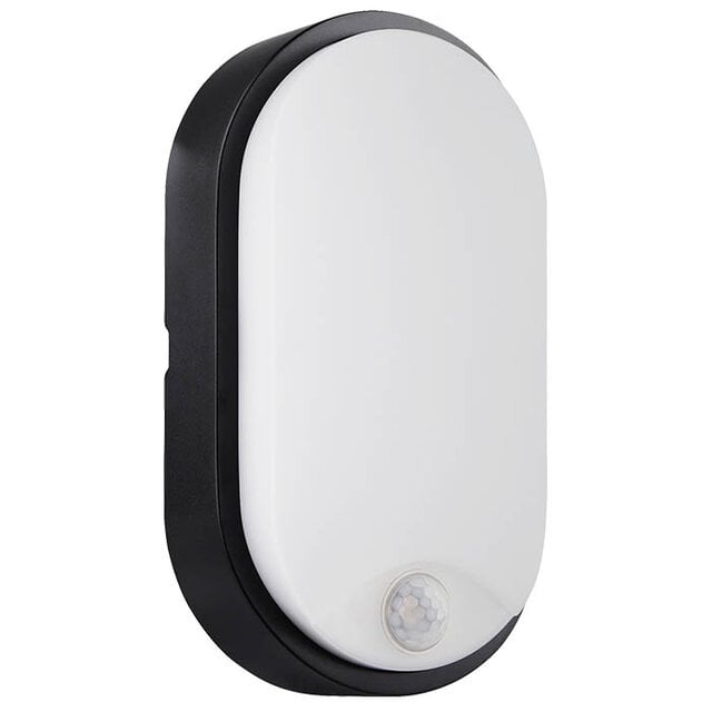 HLW LED HLW LED PALERMO LED Bulkhead lamp | 15W | 3CCT | IP54 | 1200lm | Zwart