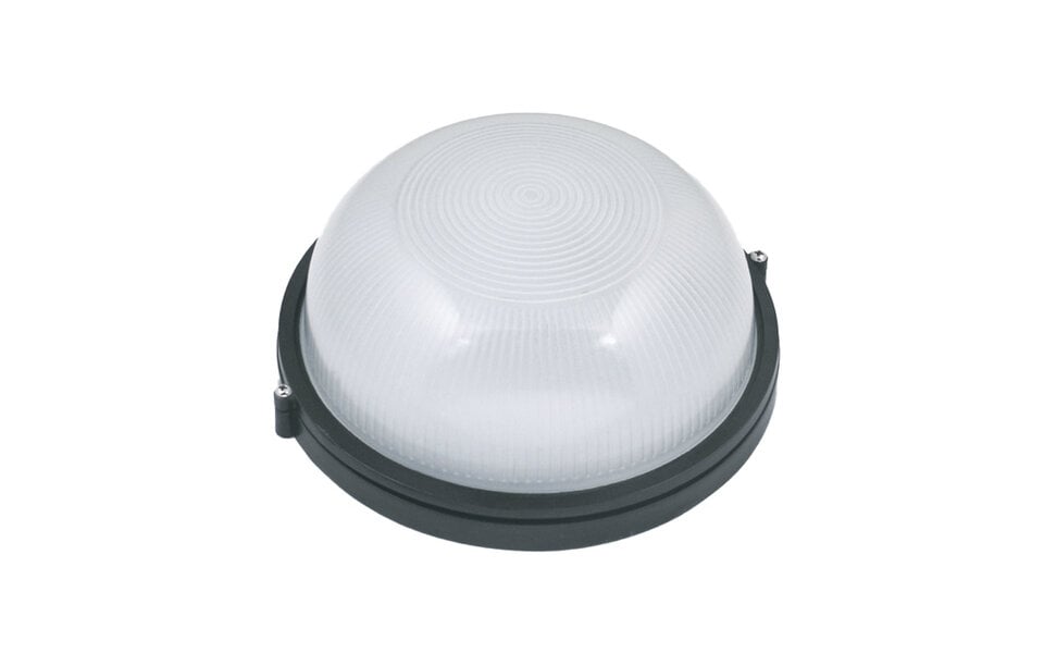 HLW LED HLW LED ZIGANA Bulkhead lamp | E27 | Max. 60W | IP54 | Zwart