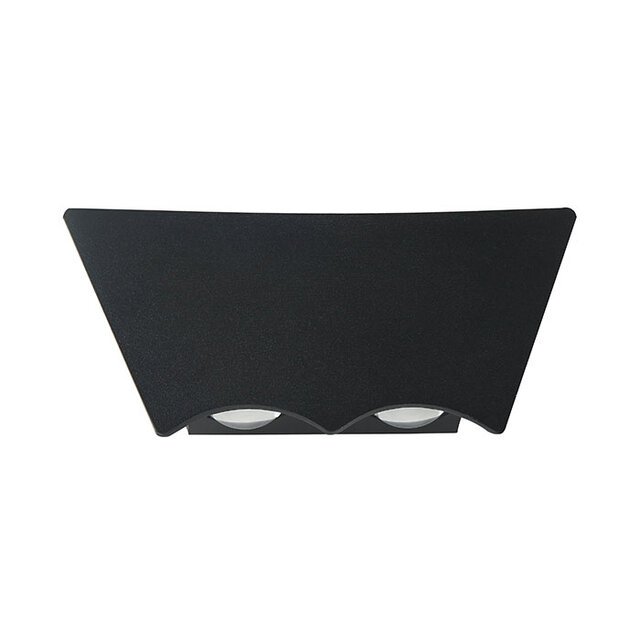 HLW LED HLW LED BAT LED wandlamp  | 6W | 4200K | IP54 | Neutraal wit | Aluminium