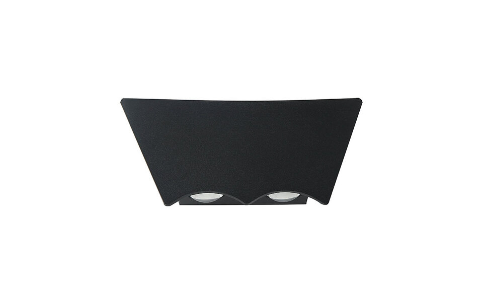 HLW LED HLW LED BAT LED wandlamp  | 6W | 4200K | IP54 | Neutraal wit | Aluminium