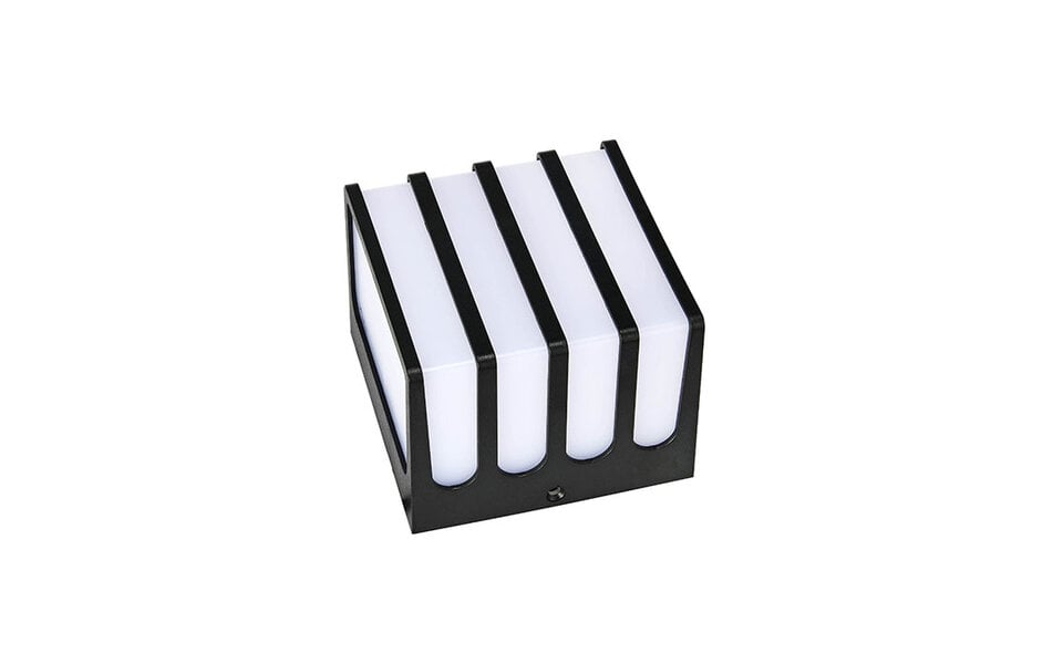 HLW LED HLW LED CUBE G LED wandlamp  | 8W | 4200K | IP54 | Neutraal wit | Aluminium