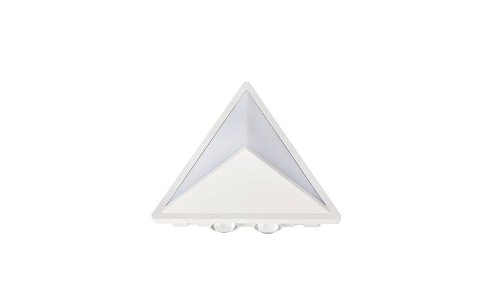 HLW LED HLW LED DRAGON outdoor LED wall light | 15W | 4200K | IP54 | White | Neutral white | Aluminium