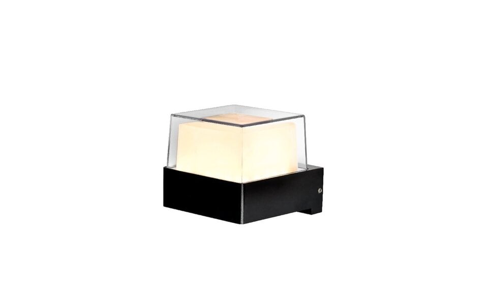 HLW LED HLW LED KING outdoor LED wall light | Vierkant | 5W | 4200K | IP54 | Neutral white | Aluminium