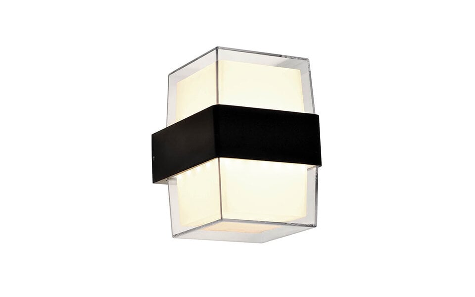 HLW LED HLW LED KING outdoor LED wall light | Vierkant | 10W | 4200K | IP54 | Neutral white | Aluminium