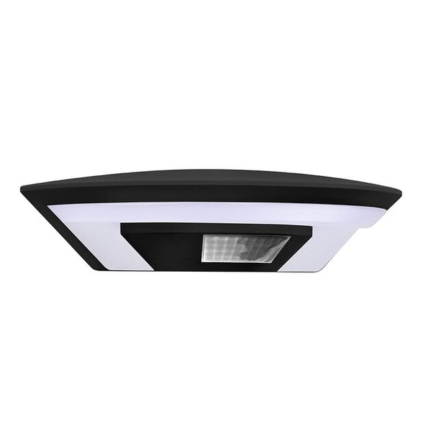 HLW LED HLW LED MAGMA LED wandlamp  | 15W | 4200K | IP54 | Zwart | Neutraal wit | Aluminium
