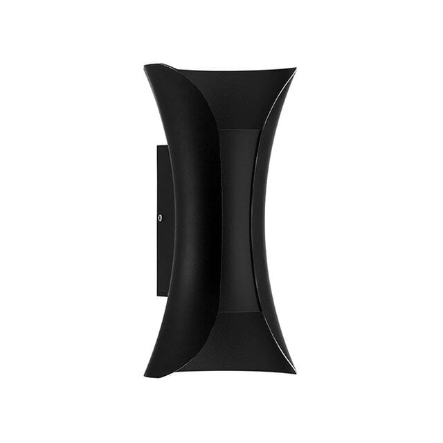 HLW LED HLW LED MARVEL LED wandlamp  | 10W | 4200K | IP54 | Zwart | Neutraal wit | 517 lm | Aluminium