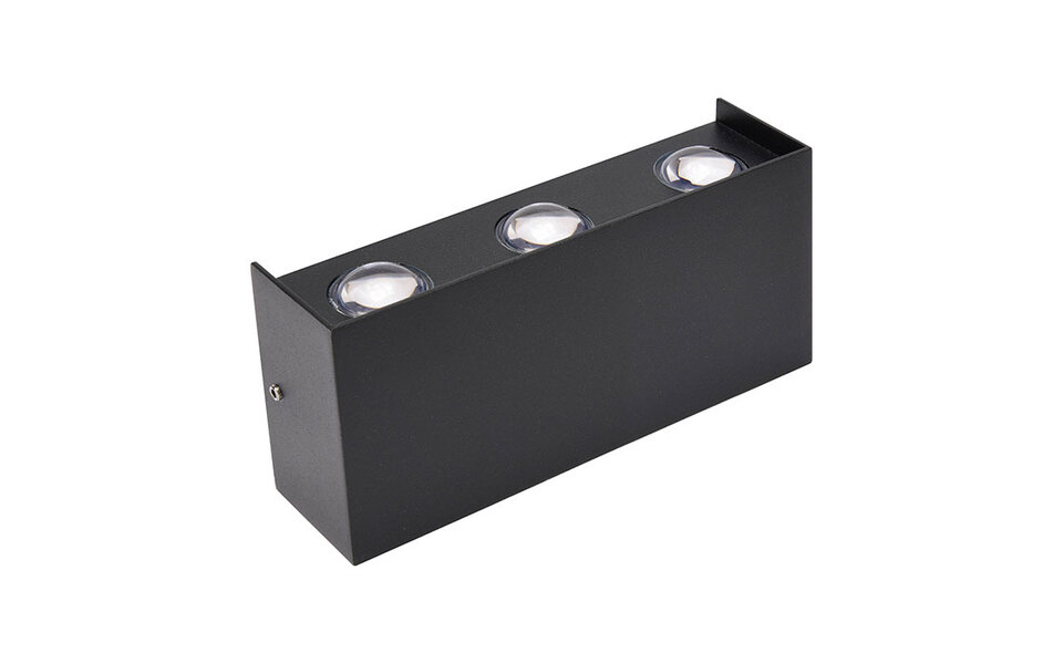 HLW LED HLW LED PROTONS outdoor LED wall light | 6W | 4200K | IP65 | Neutral white | 420 lm | Aluminium