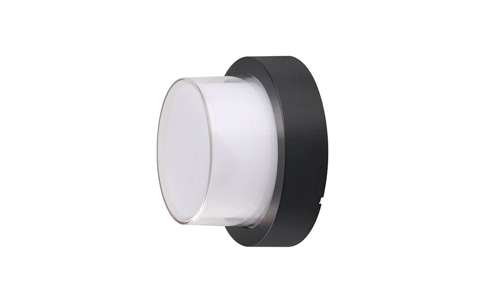HLW LED HLW LED SUGA LED wandlamp  | Rond Open | 12W | 4200K | IP54 | Neutraal wit | Aluminium