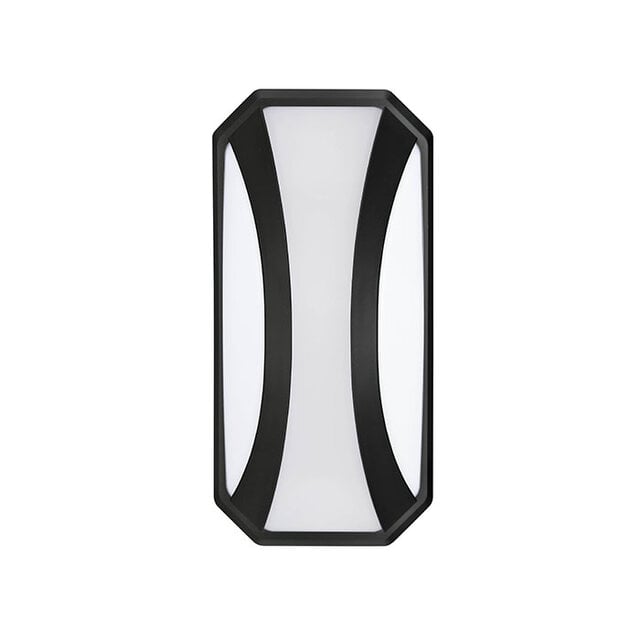 HLW LED HLW LED TANGO LED wandlamp  | 24W | 4200K | IP54 | Zwart | Neutraal wit | Aluminium