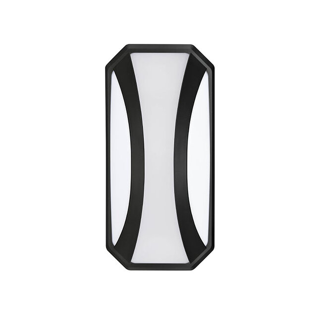 HLW LED HLW LED TANGO outdoor LED wall light | 24W | 4200K | IP54 | Black | Neutral white | Aluminium