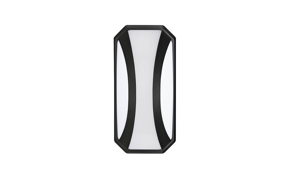 HLW LED HLW LED TANGO LED wandlamp  | 24W | 4200K | IP54 | Zwart | Neutraal wit | Aluminium