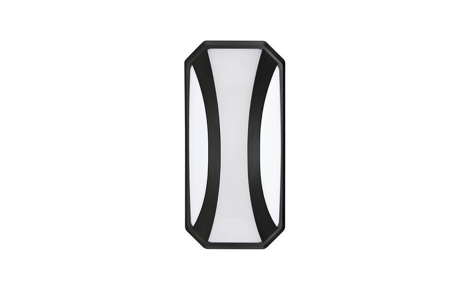 HLW LED HLW LED TANGO outdoor LED wall light | 24W | 4200K | IP54 | Black | Neutral white | Aluminium