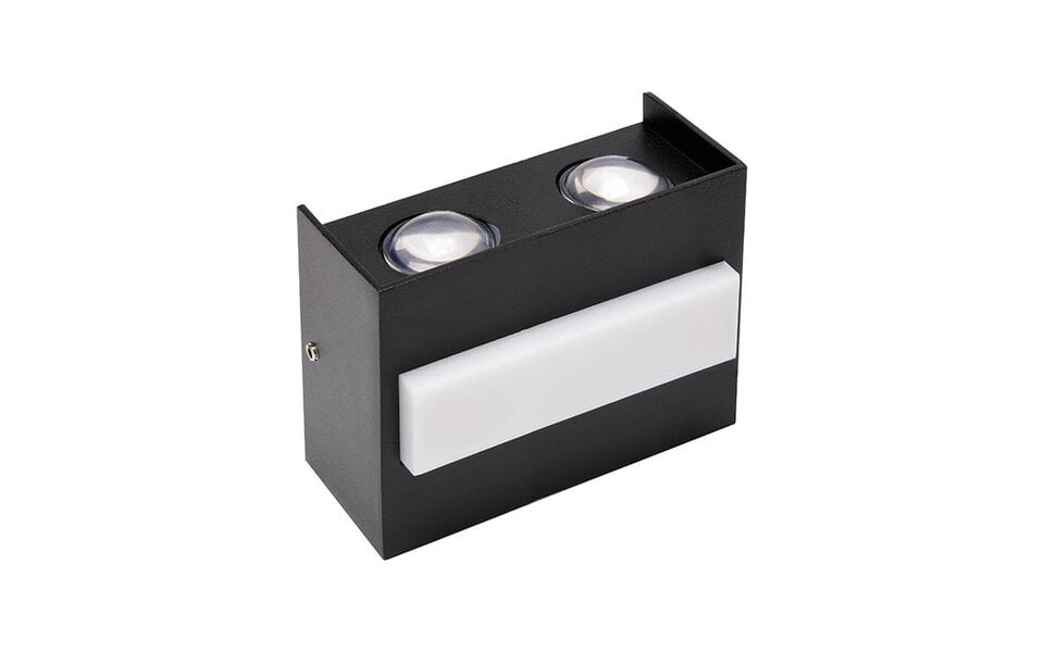 HLW LED HLW LED TWIST LED wandlamp  | 7W | 4200K | IP54 | Neutraal wit | Aluminium