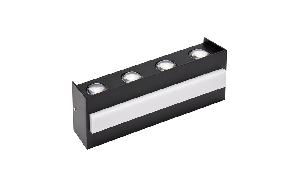 HLW LED HLW LED TWIST LED wandlamp  | 15W | 4200K | IP54 | Neutraal wit | Aluminium