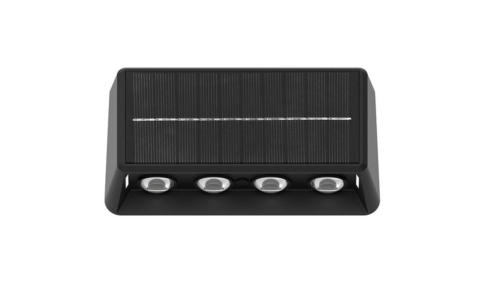 HLW LED HLW LED MALIBU solar LED wandlamp | 8W | 2700K / 4200K / 6500K | IP65 | Instelbaar wit | 80 lm | Kunststof