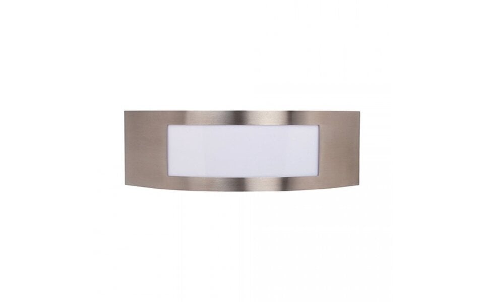 HLW LED HLW LED MANGO-1  wandlamp | E27 fitting | max. 18W LED | IP44 | Zwart | RVS + kunststof