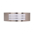 HLW LED MANGO-2 outdoor wall light | E27 socket | max. 18W LED | IP44 | Black | RVS + kunststof