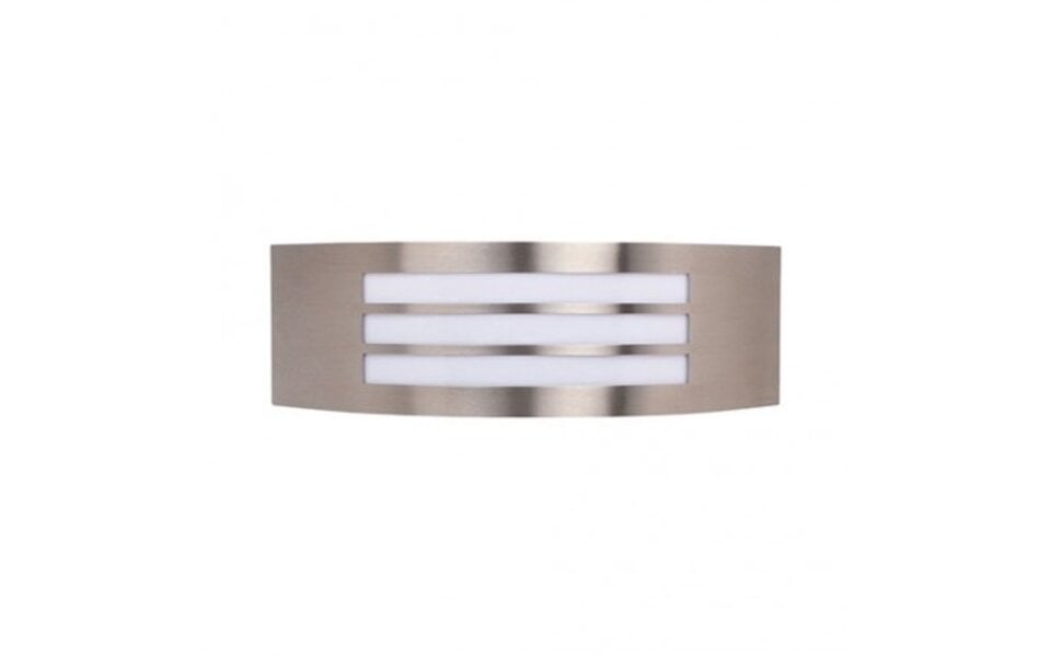 HLW LED HLW LED MANGO-2 outdoor wall light | E27 socket | max. 18W LED | IP44 | Black | RVS + kunststof