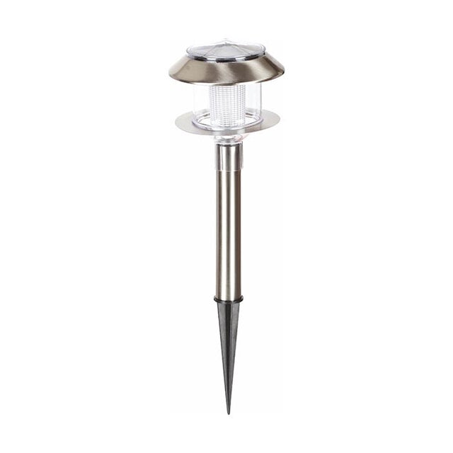HLW LED HLW LED VENUS solar spike light | 0.06W | 6400K | IP44 | Chrome