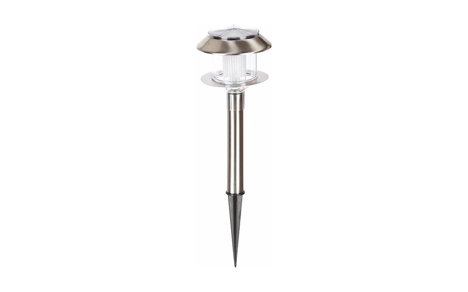 HLW LED HLW LED VENUS solar spike light | 0.06W | 6400K | IP44 | Chrome
