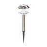 HLW LED HLW LED VENUS solar spike light | 0.06W | 6400K | IP44 | Chrome