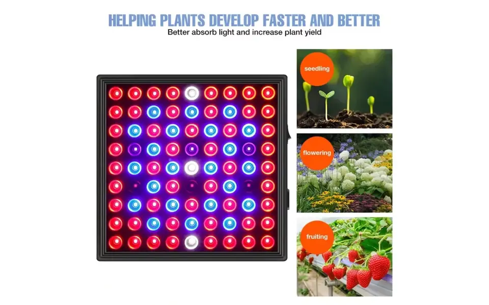 Moeslamp HLW LED Grow Panel | 24W | Full-Spectrum