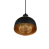 Trio Lighting Trio PUNCH hanglamp | E27 Fitting | mat zwart | Ø 18 cm | IP20 | excl. 1x E27 | max. 40W Trio Lighting Trio PUNCH hanglamp | E27 Fitting | mat zwart | Ø 18 cm | IP20 | excl. 1x E27 | max. 40W