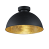 Trio Lighting Trio JIMMY plafondlamp | E27 Fitting | zwart | Ø 31 cm | IP20 | excl. 1x E27 | max. 60W