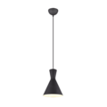 Trio ENZO hanglamp | E27 Fitting | mat zwart | Ø 20 cm | IP20 | excl. 1x E27 | max. 28W Trio ENZO hanglamp | E27 Fitting | mat zwart | Ø 20 cm | IP20 | excl. 1x E27 | max. 28W