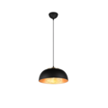 Trio PUNCH pendant light | 1x E27 max 40W | black | Ø 35 cm | IP20 | 150 cm Trio PUNCH pendant light | 1x E27 max 40W | black | Ø 35 cm | IP20 | 150 cm