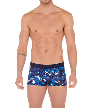 HOM Madrague Trunk Navy-Print