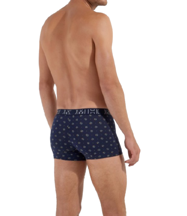 HOM Davide #2 Boxer Briefs 2P Navy Navy-Print