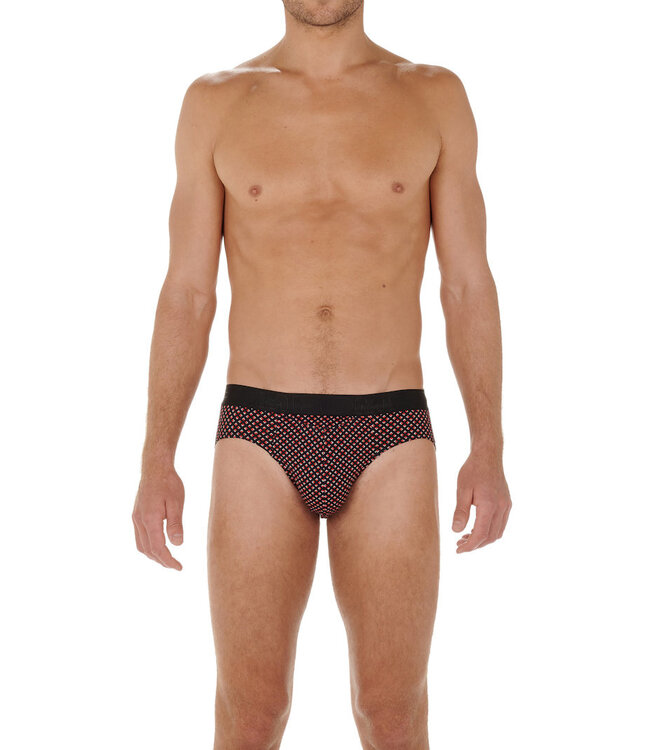 HOM HO1 Murray Mini Briefs Black-Print