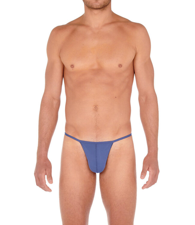HOM Plumes G-String Midblue