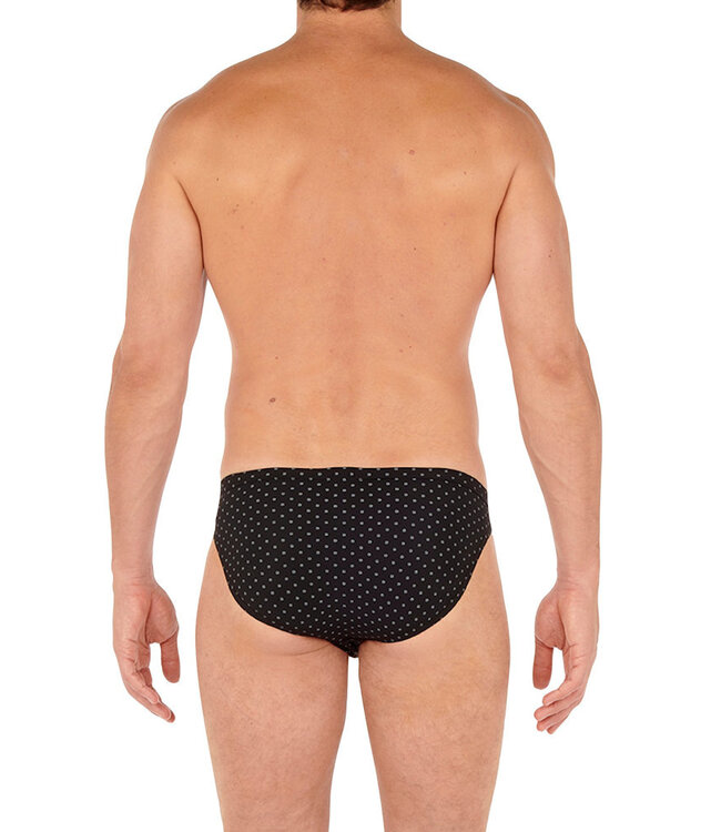 HOM Max Comfort Micro Briefs Black Print