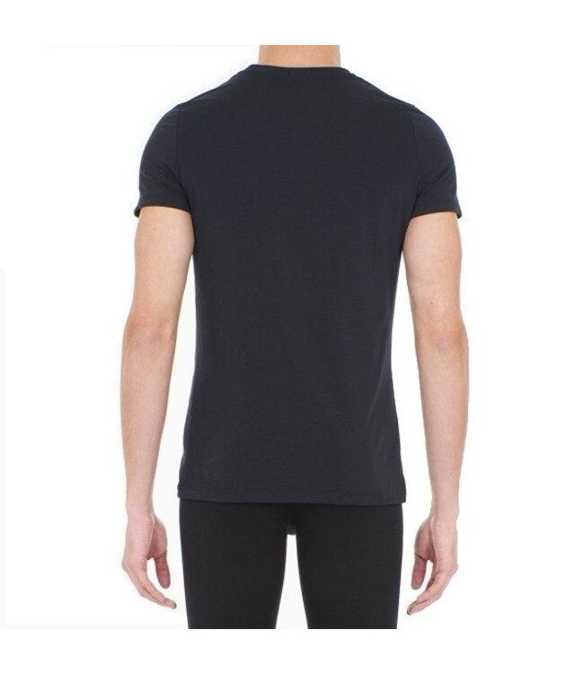 HOM Supreme Cotton Tee-Shirt Crew-Neck Black