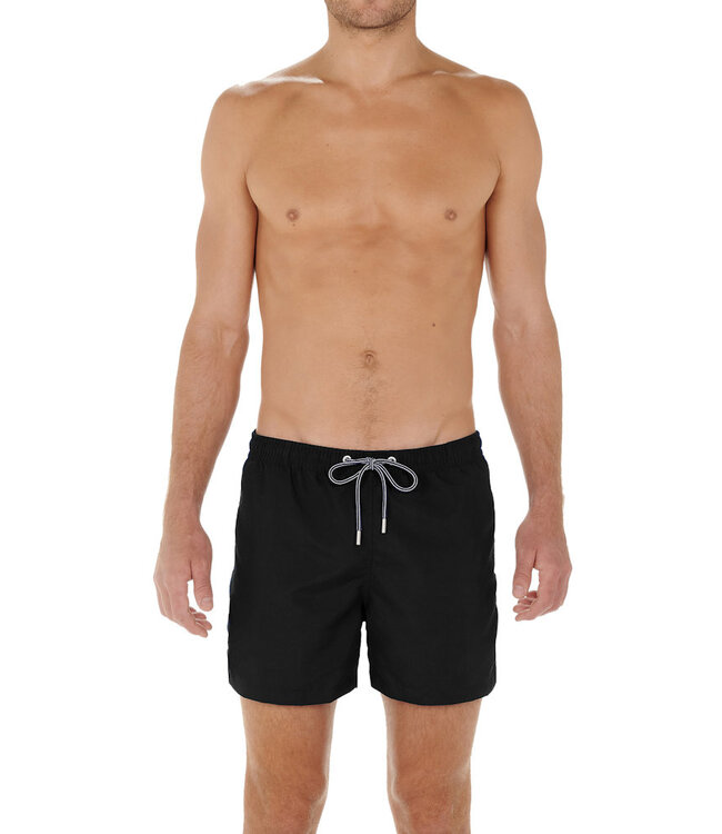 HOM Sea Life Beach Boxer Black