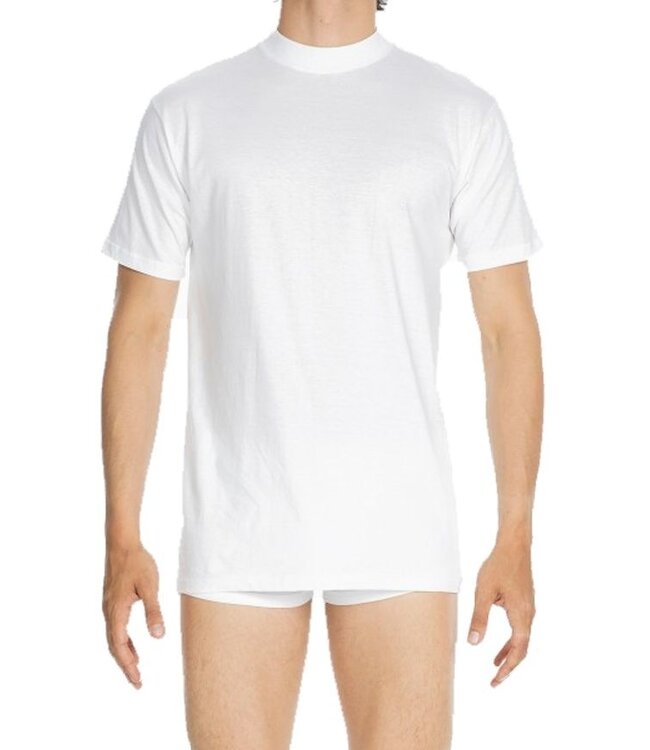 HOM Harro New Tee-Shirt Crew-Neck White-Light Combination