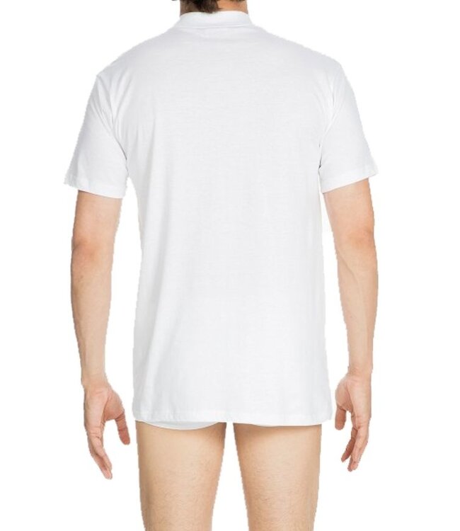 HOM Harro New Tee-Shirt Crew-Neck White-Light Combination