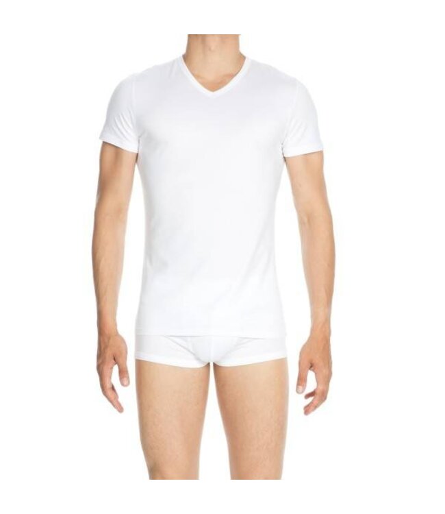 HOM Classic Tee-Shirt V-Neck White
