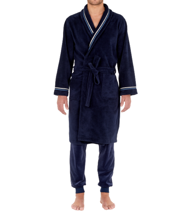 HOM Transat Bathrobe Navy
